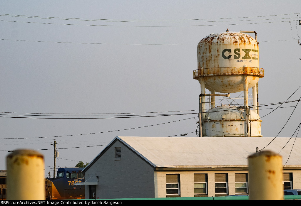 Water Tower & Dash 8